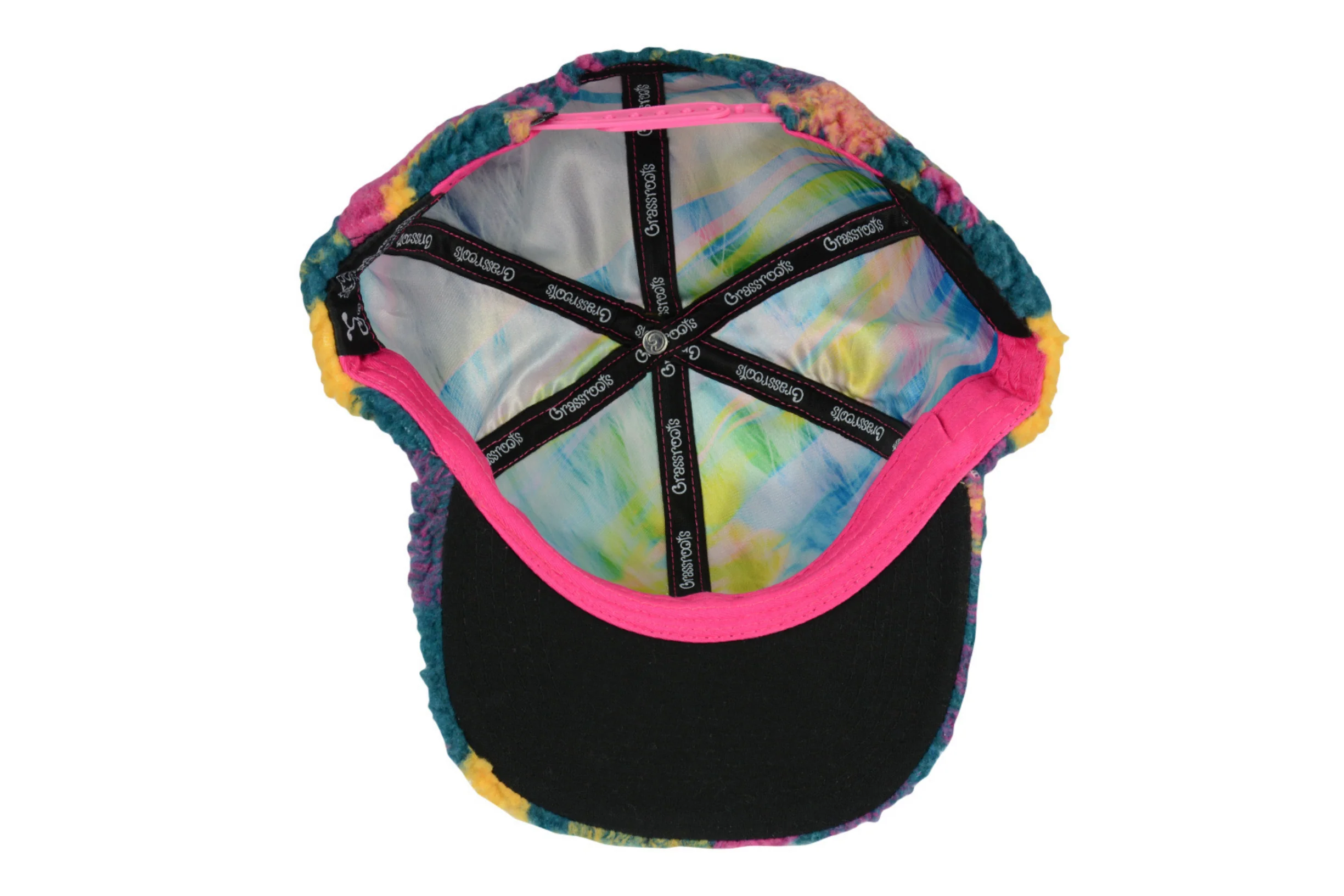 Grassroots Trippy Tundra Snapback Hat - Image 4