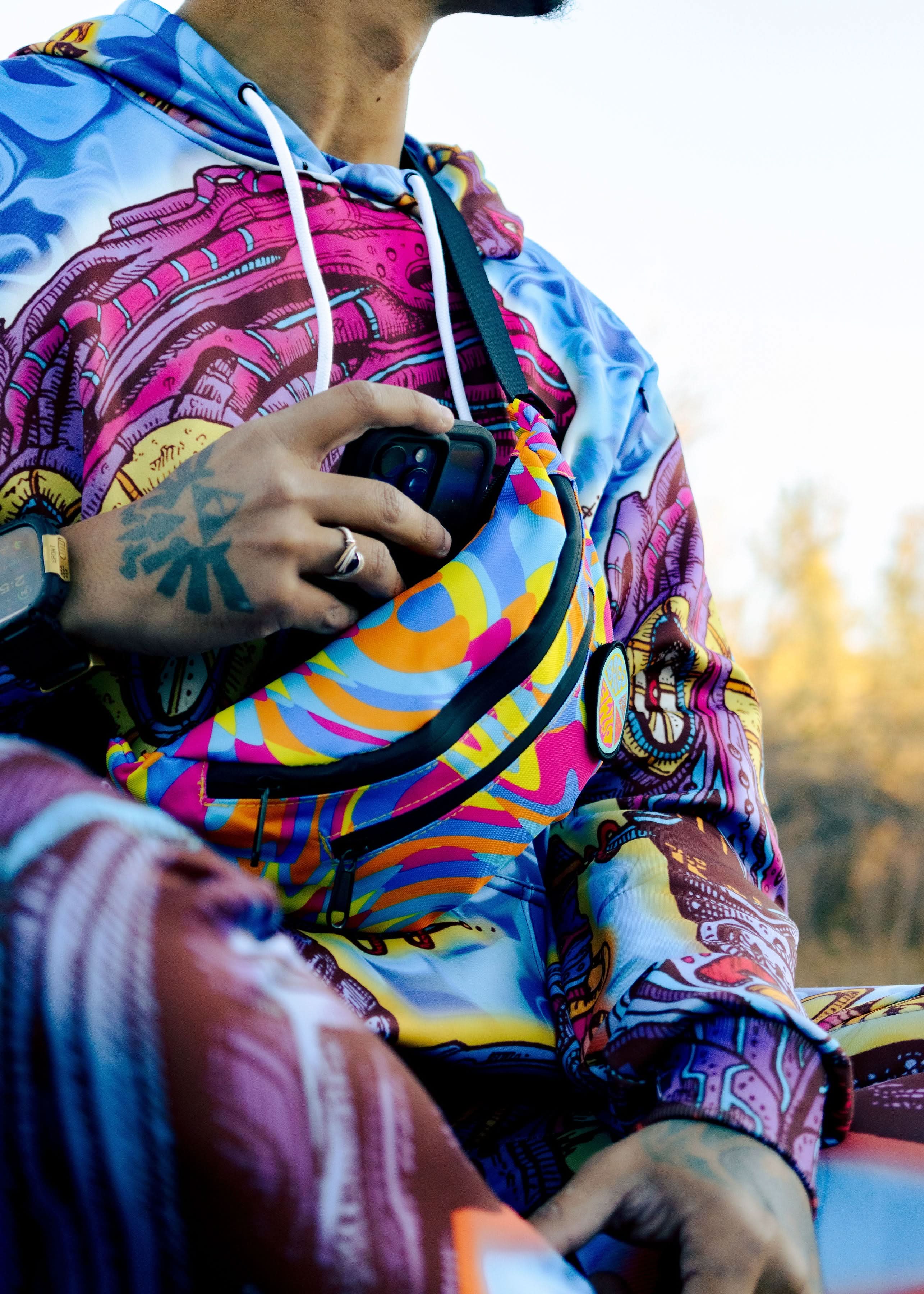 Hyperpop Fanny Pack + Snapback Set - Grassroots Collab - Image 4