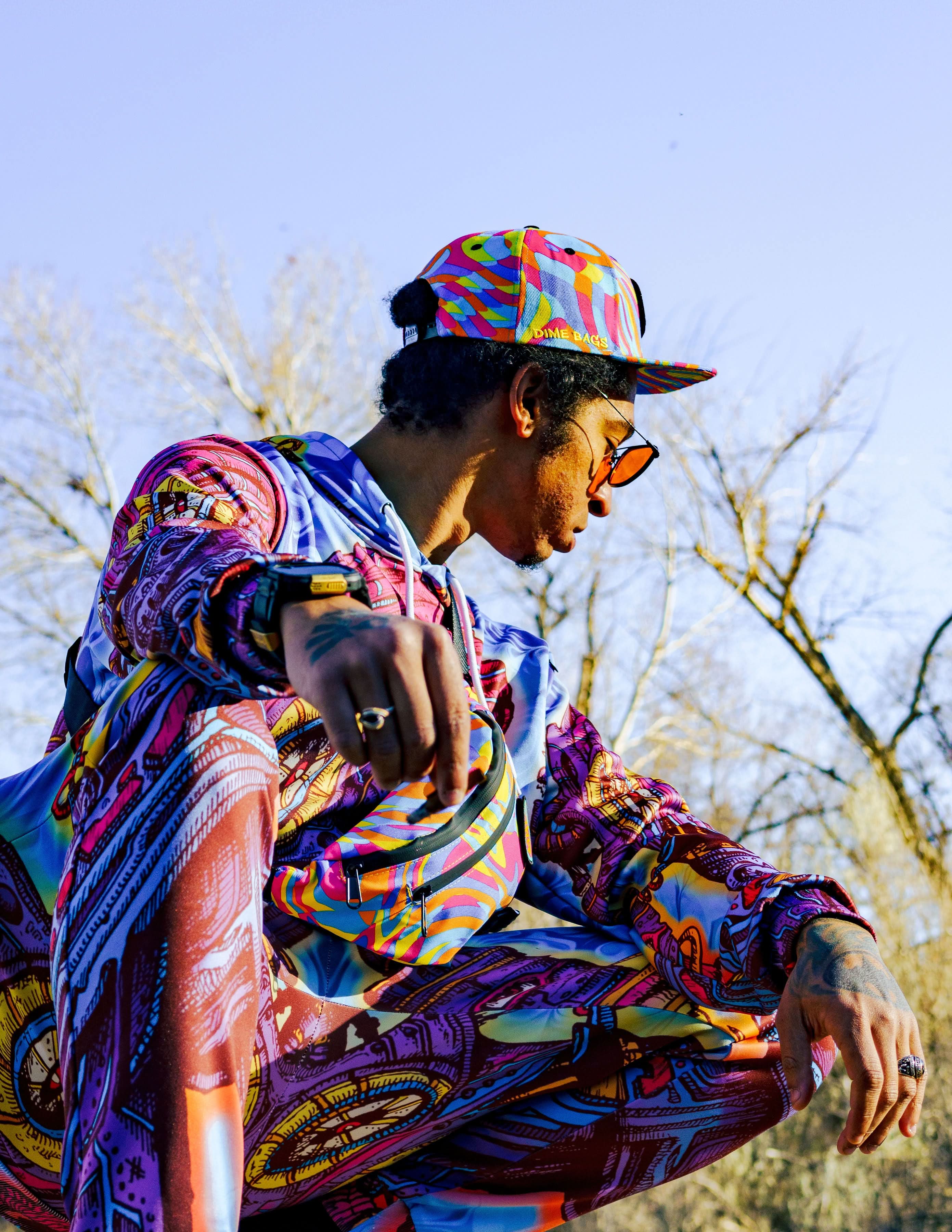 Hyperpop Fanny Pack + Snapback Set - Grassroots Collab - Image 8