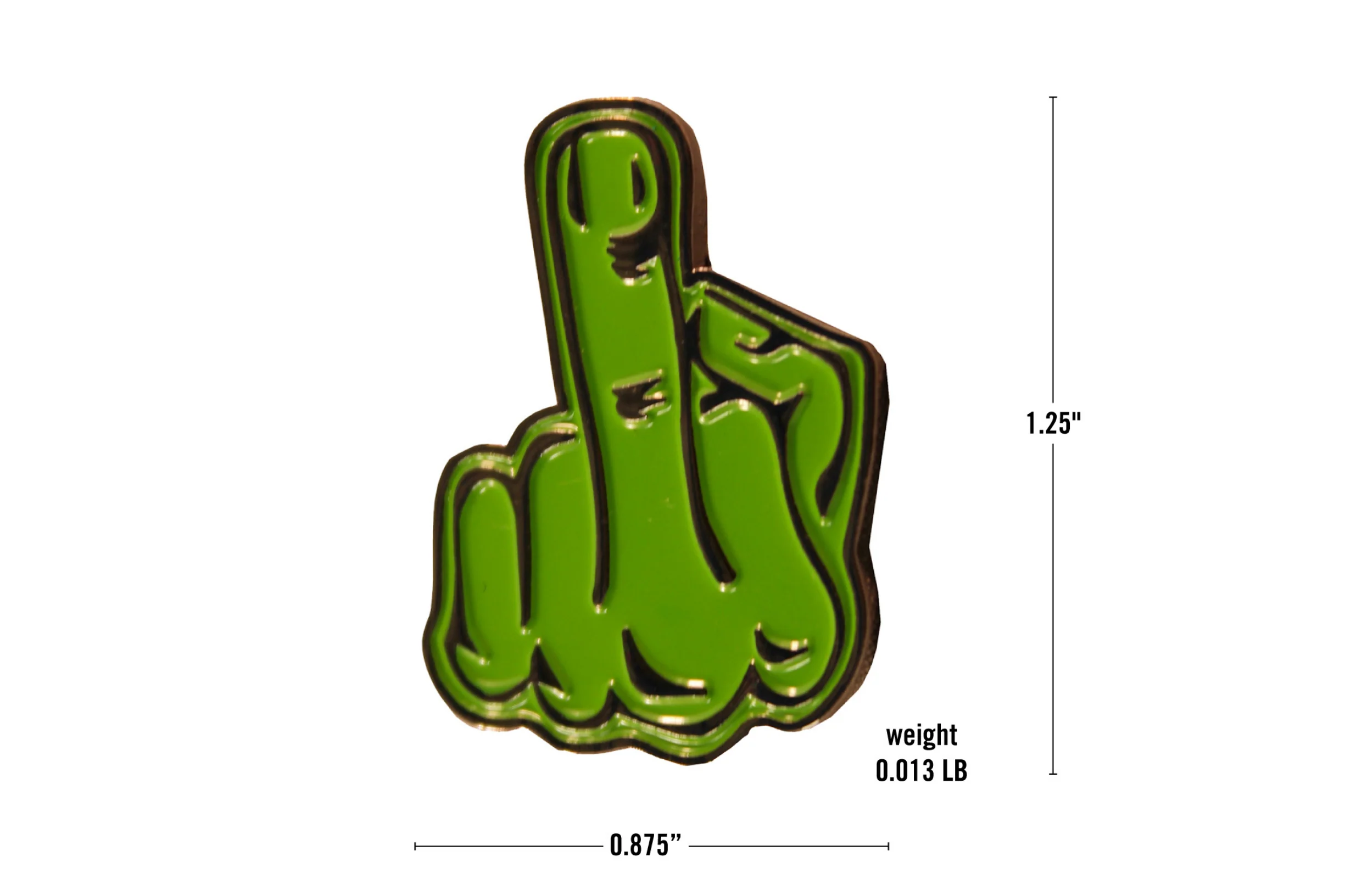 Middle Finger Hat Pin - Image 2